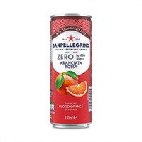 San Pellegrino ZERO Aranciata Rossa "Blodapelsin" 24x33cl Burk