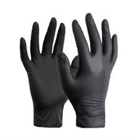 Nitril Handskar XL Svart 100st