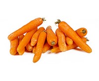 Morot Orange Lösvikt Tvättad